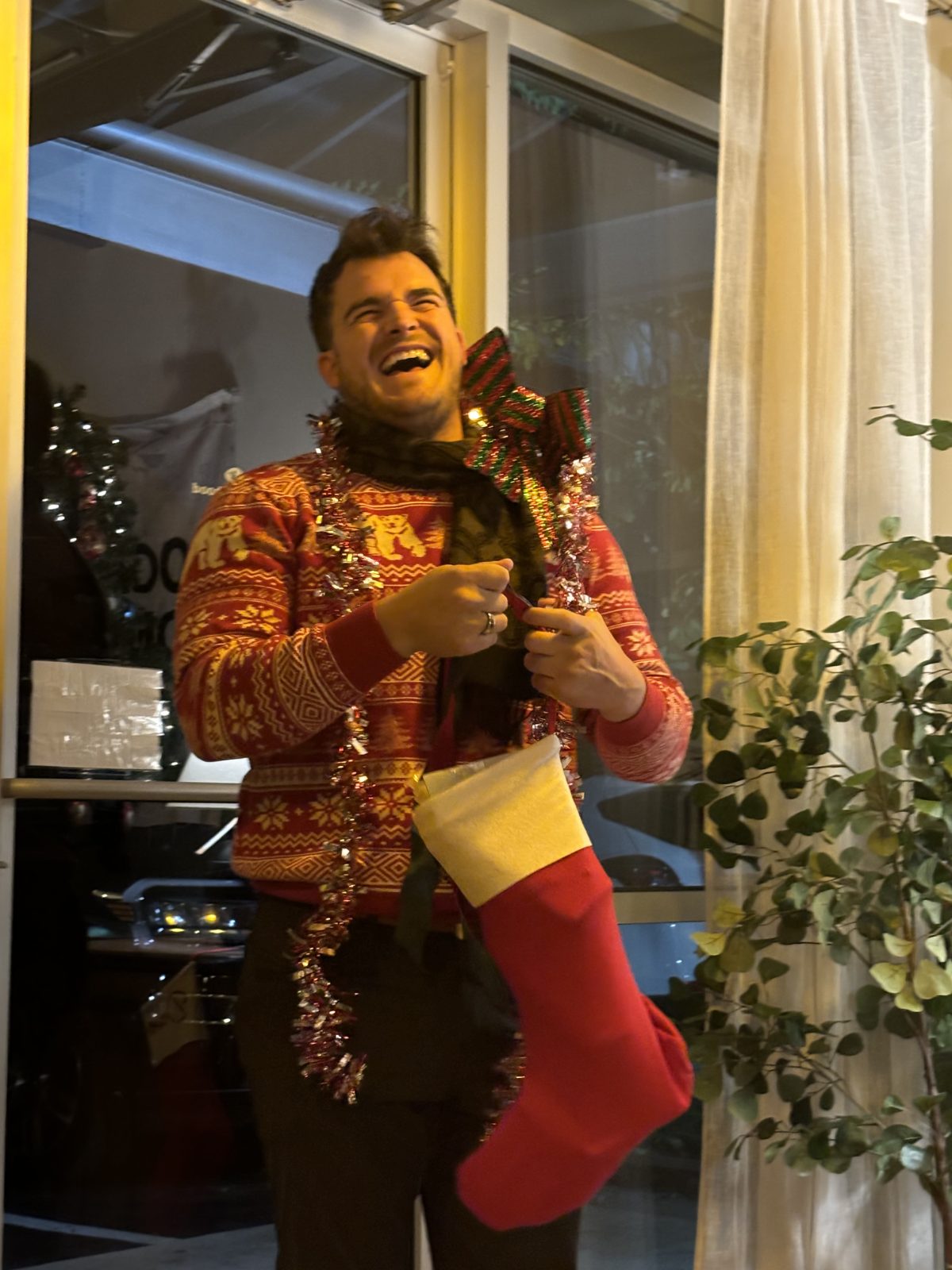 Holiday party sweater